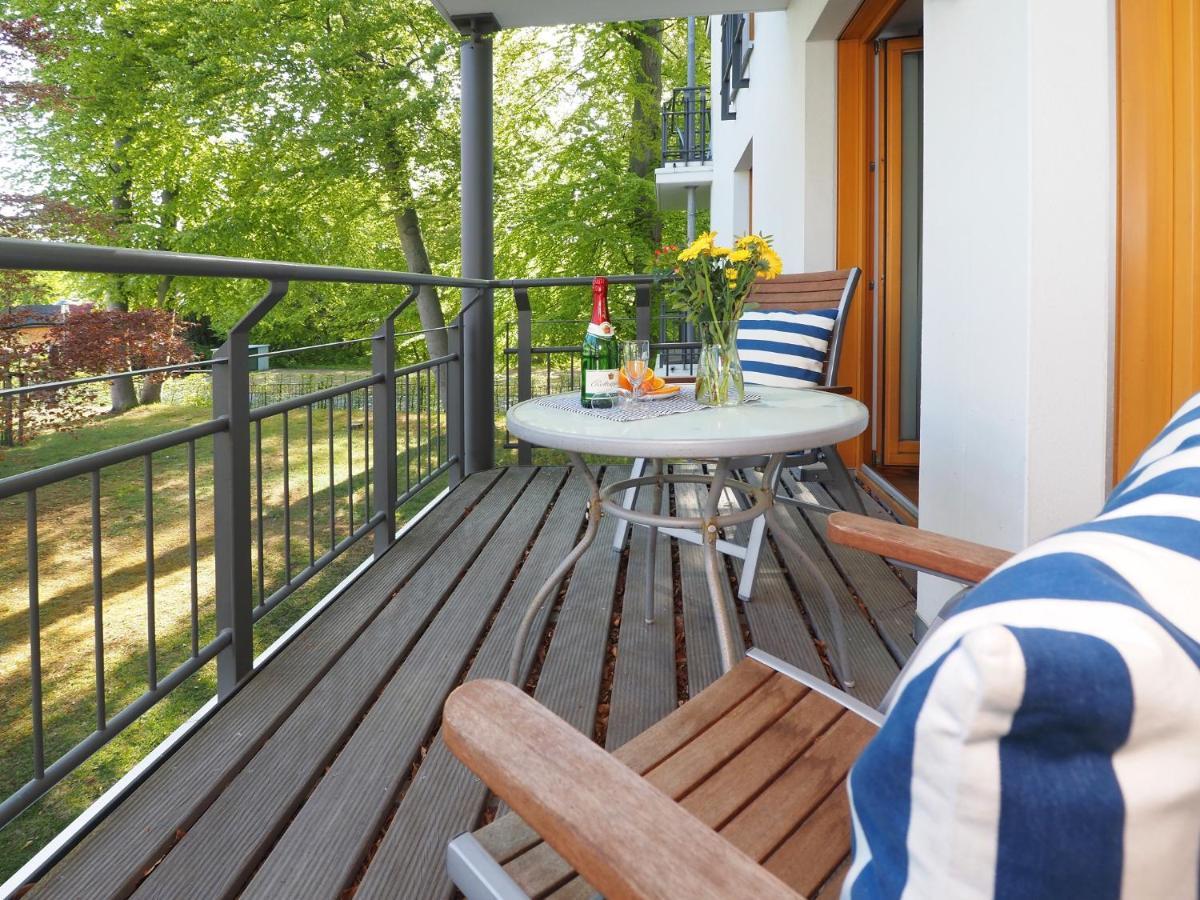Kaiservillen Heringsdorf - 1-Raum-Ferienwohnung Mit Balkon D113 Extérieur photo