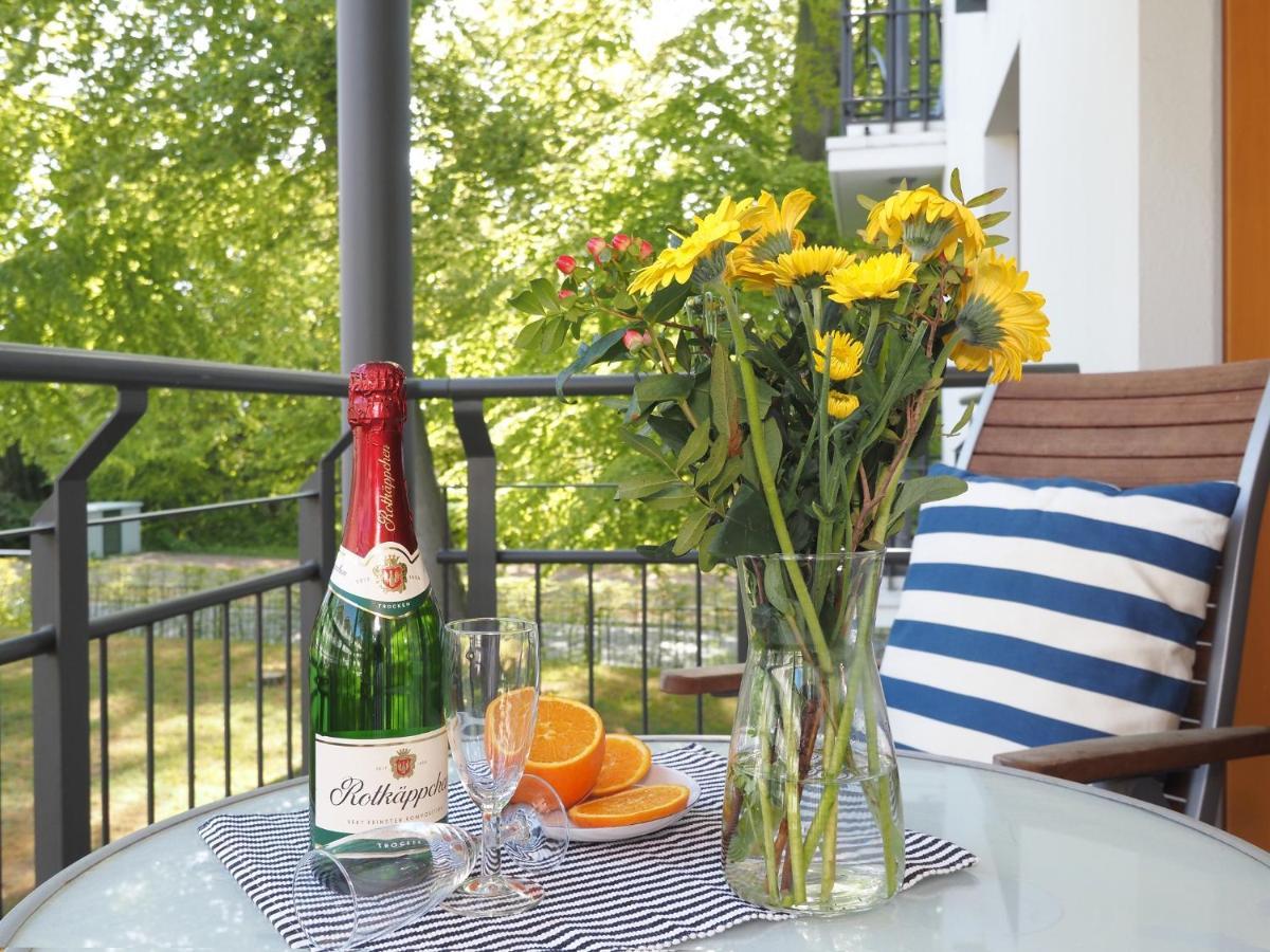 Kaiservillen Heringsdorf - 1-Raum-Ferienwohnung Mit Balkon D113 Extérieur photo