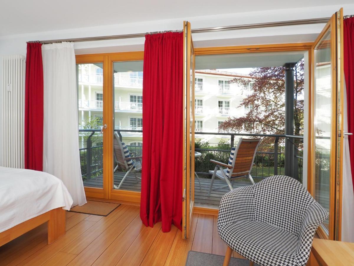 Kaiservillen Heringsdorf - 1-Raum-Ferienwohnung Mit Balkon D113 Extérieur photo